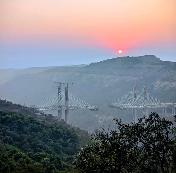 Mumbai-Pune Missing Link Project 93% Complete: Check Photos; Smart Features