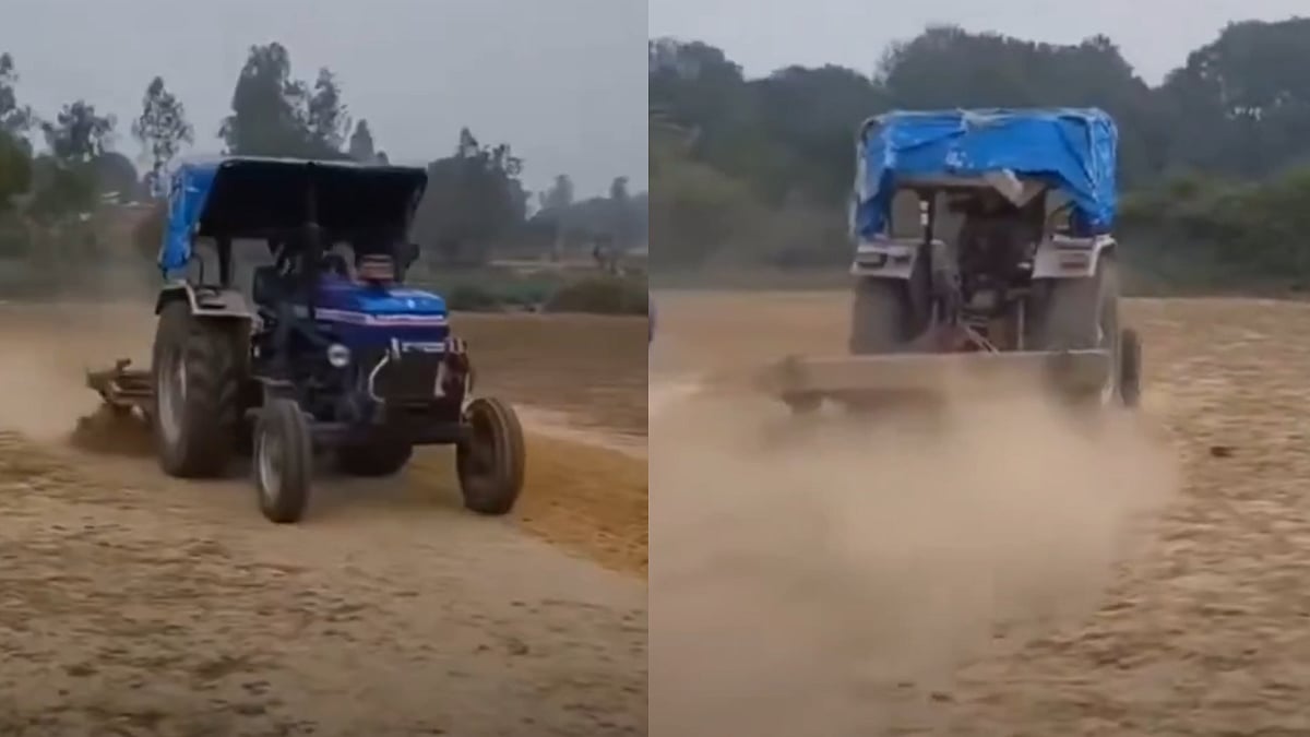 Viral Video Shows Man Using Tractor To Plough Ground After He Was Denied Batting During Village Cricket Match 
