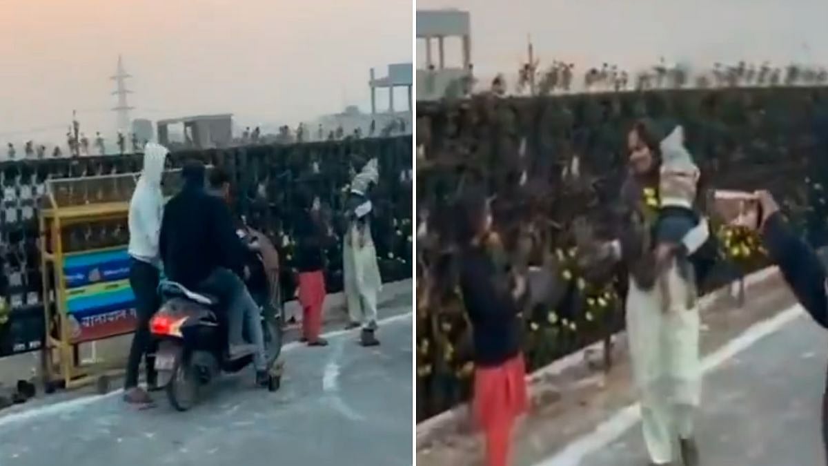 Flower Pots Vanish After PM Modi’s Lucknow Event, Reviving Debate On Civic Sense; Watch Video 