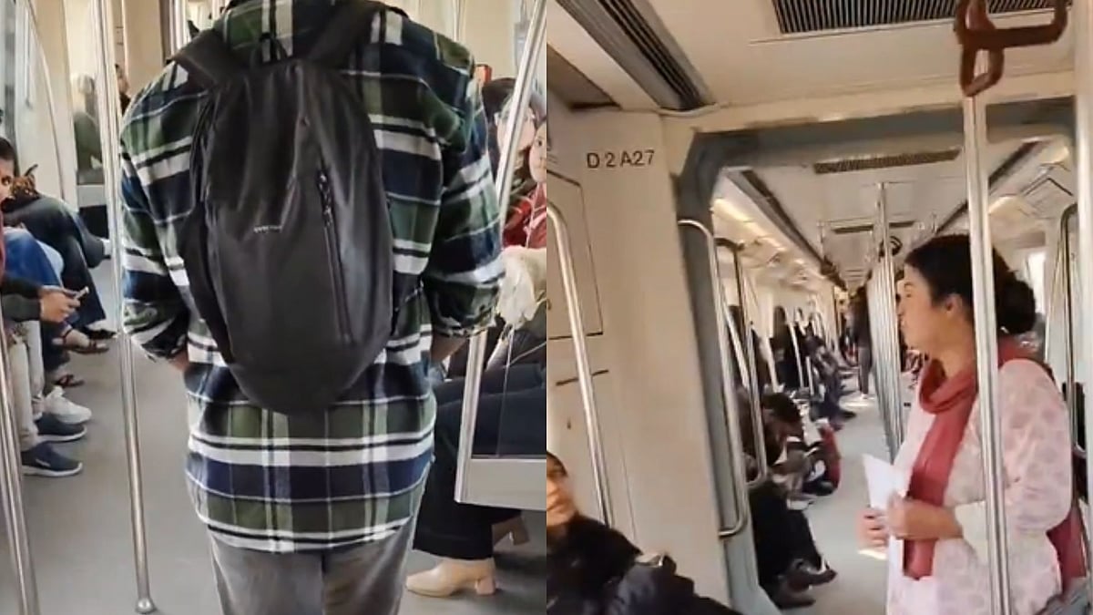'This Happens Every Day': Woman Confronts Youths In Delhi Metro Over Donations