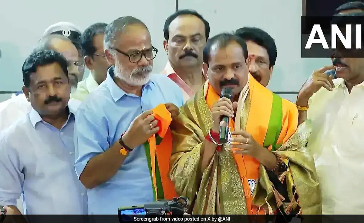 BJP Names V V Rajesh As Thiruvananthapuram Mayor Candidate After Historic Win