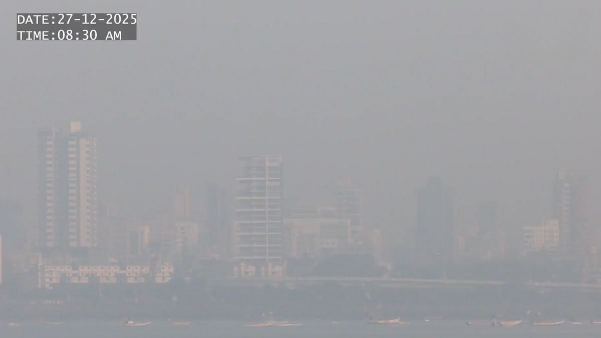 Mumbai Weather Update For Dec 27, 2025: City Wakes Up To Haze-Filled Morning Skies; Overall Air Quality Remains Unhealthy At 246 