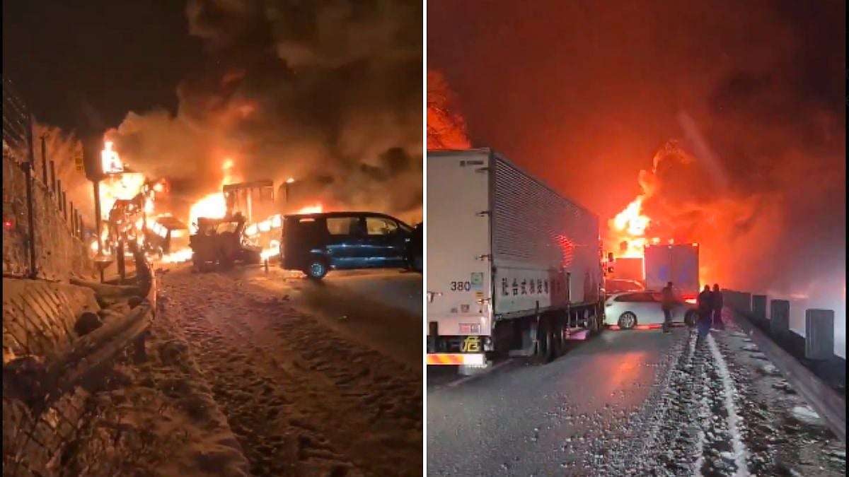 A massive crash in snowy weather has killed one person and injured 26 on an expressway in Japan as the country kicked off its end-of-the-year holiday season. | X @JasADRxquisites