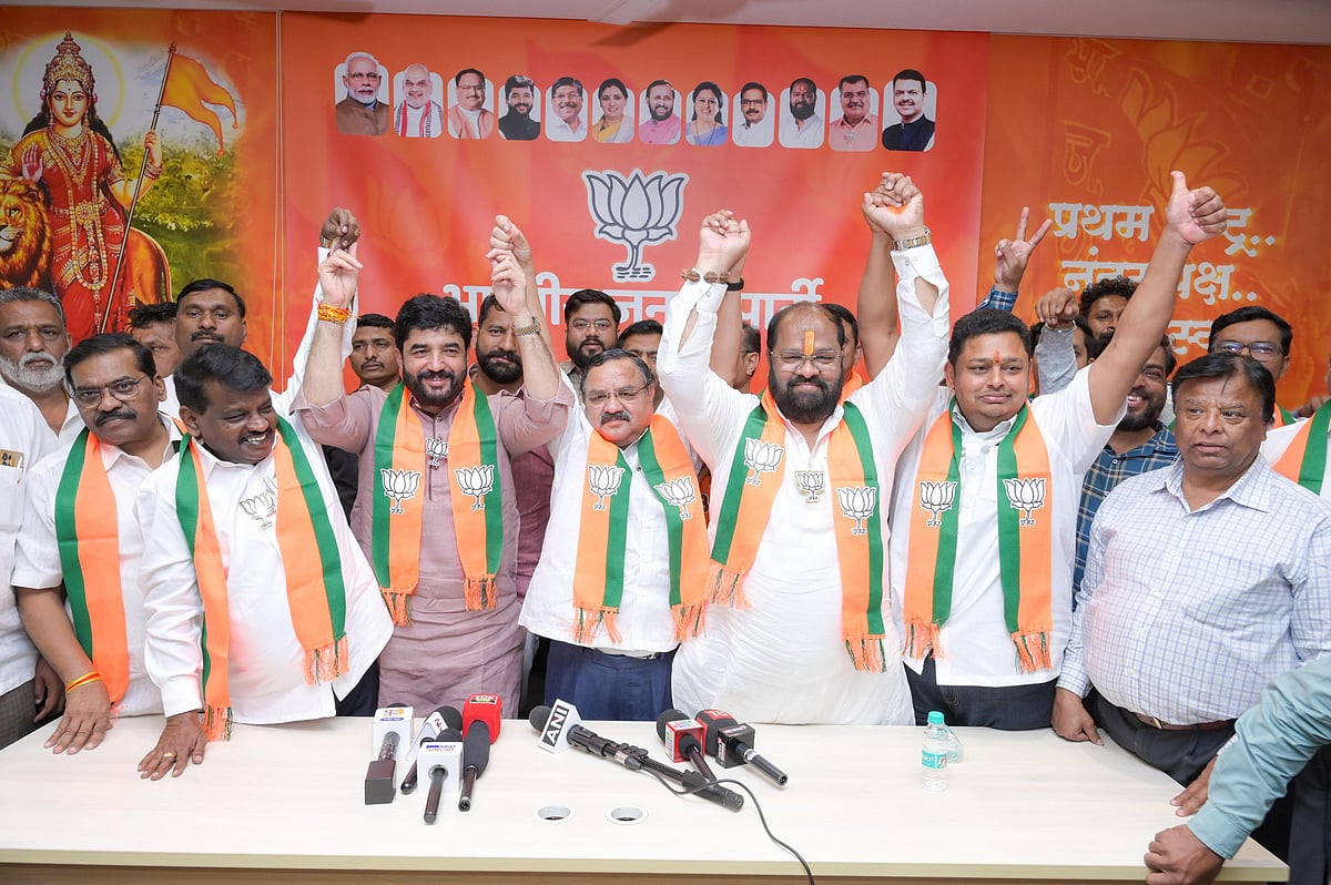 Pune: Former Congress Minister Balasaheb Shivarkar's Son Joins BJP Ahead Of PMC Polls