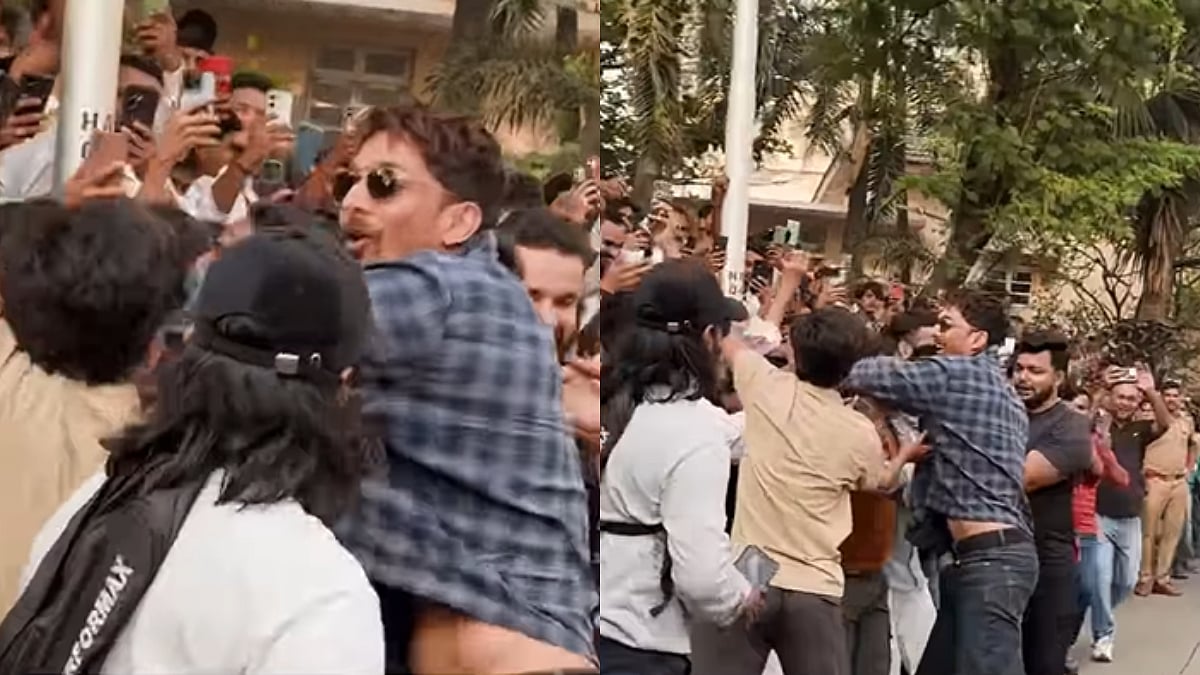 Fans Pull Harshvardhan Rane's Shirt | Instagram