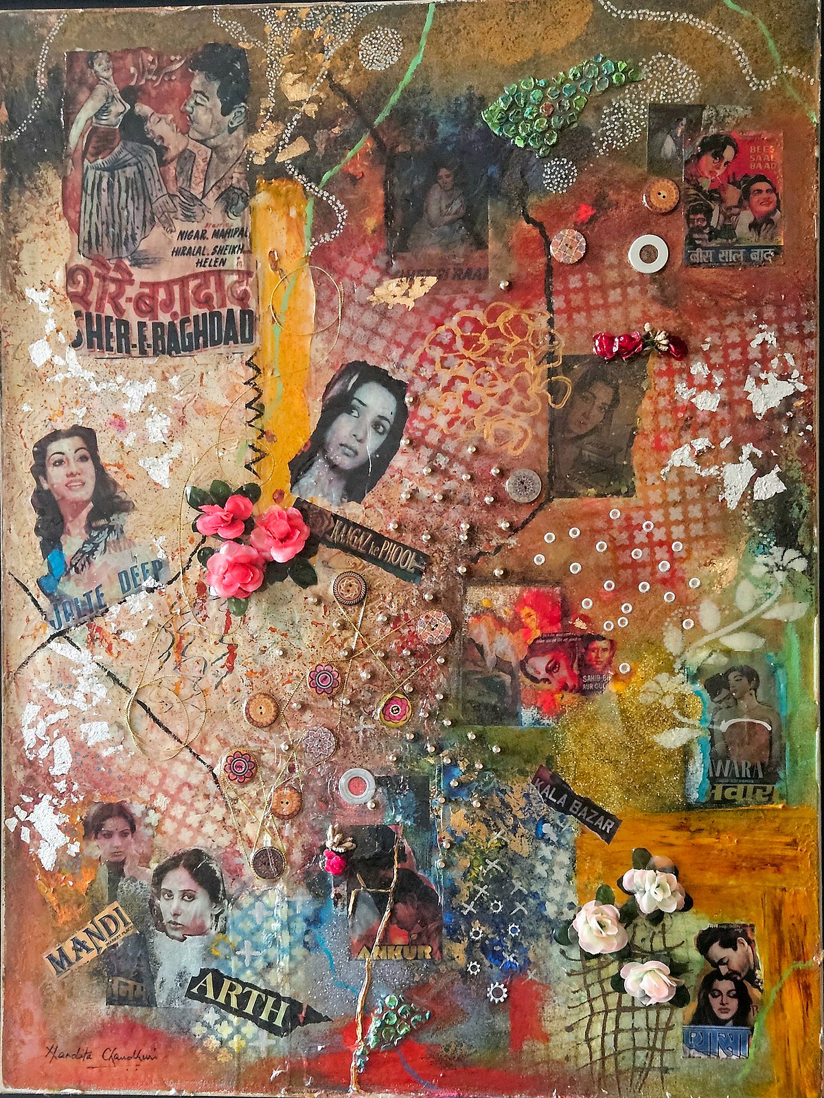 Immortality at Artwalk by artist Nandita Chaudhuri