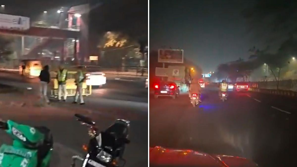 Delhi Police's South-East District on Friday conducted Operation Aaghat 3.0, arresting 285 accused under the Excise Act, NDPS Act, and Gambling Act. | X @ANI