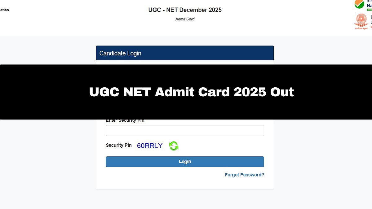 UGC NET 2025: December 31 Exam Admit Card Out; Here's How To Download 