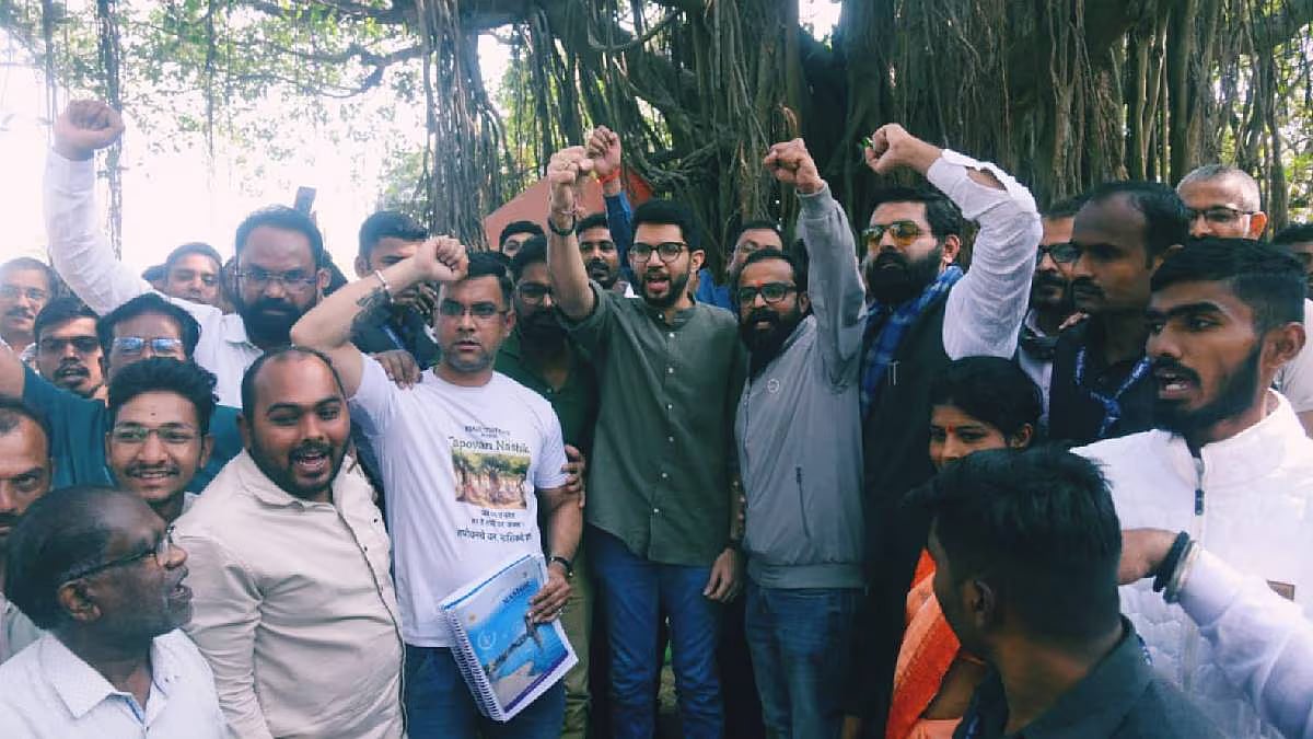Nashik: Aaditya Thackeray Visits Tapovan, Backs Protest Against Tree Felling For MICE Hub