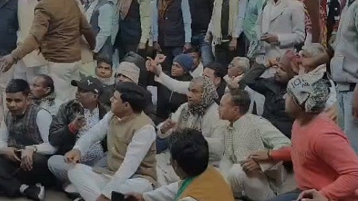 Bhopal News: No Road, No Toll; Saint Community Stages Massive Demo Over Delayed NH-719 Work | FP Photo