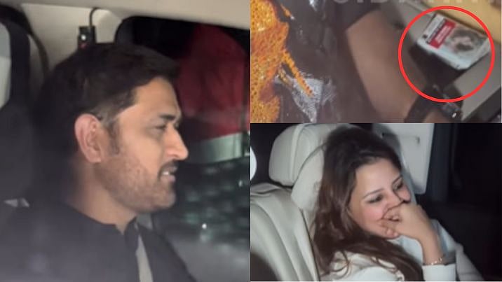 Cigarettes In MS Dhoni's Car? Video From Inside Captain Cool's Vehicle Goes Viral 
