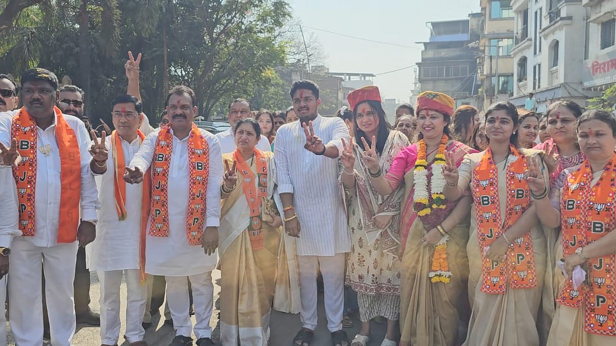 BJP Backs Old Guards, Introduces Fresh Faces As MLA’s Son Leads Power Show In Bhiwandi Civic Polls 