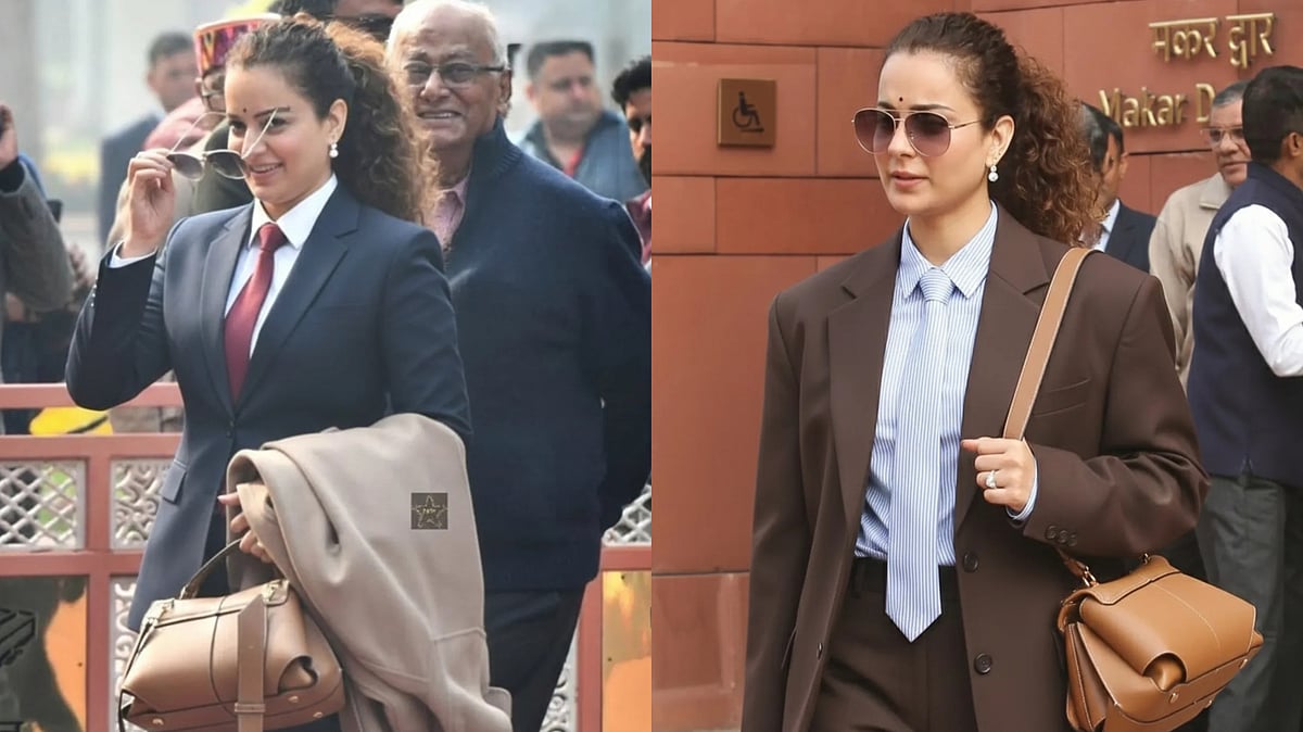 'Stop Dressing Others': Kangana Ranaut Slams AI Edits Of Her Saree Photos Outside Parliament, Says It Is 'Violating Beyond Words' 