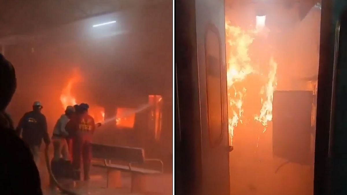 Andhra Pradesh: 1 Person Killed As Two Coaches Of Tatanagar–Ernakulam Express Catch Fire At Yalamanchili; Videos Surface 