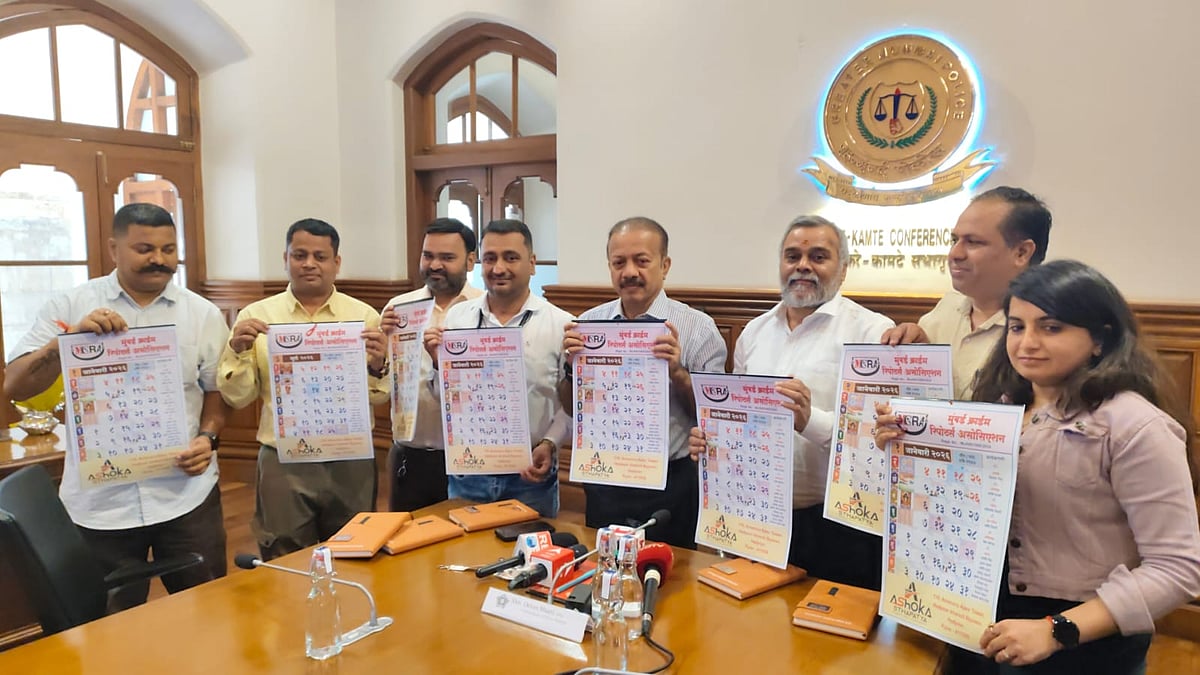 Mumbai Crime Reporters Association Calendar, Diary Released By Police Commissioner 