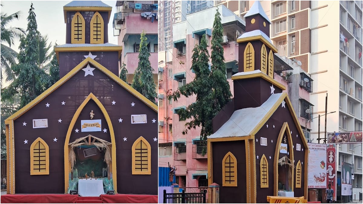 Mumbai’s Largest Four-Storey Christmas Crib Set Up In Malad's Orlem, Wins Top City Honour
