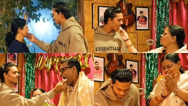 VIDEO: Yashasvi Jaiswal Celebrates 24th Birthday With Family At Rajasthan Royals HQ Ahead Of IND Vs...