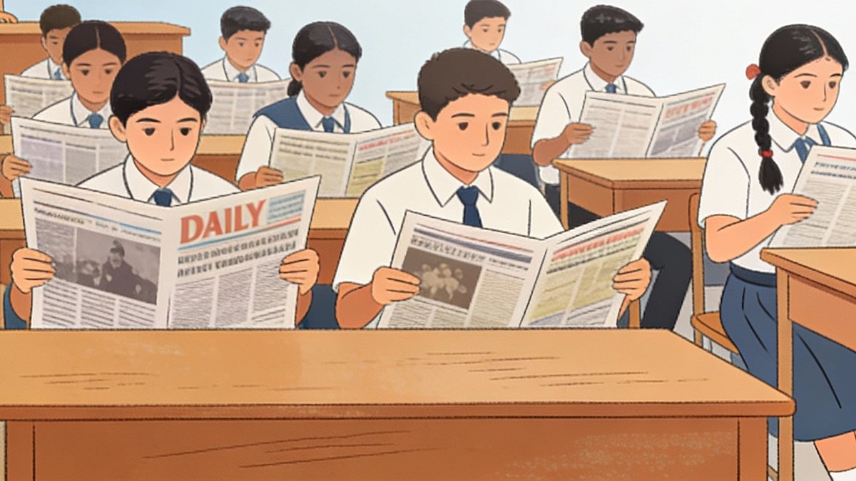 UP Govt Makes 10-Minute Daily Newspaper Reading Mandatory In Schools