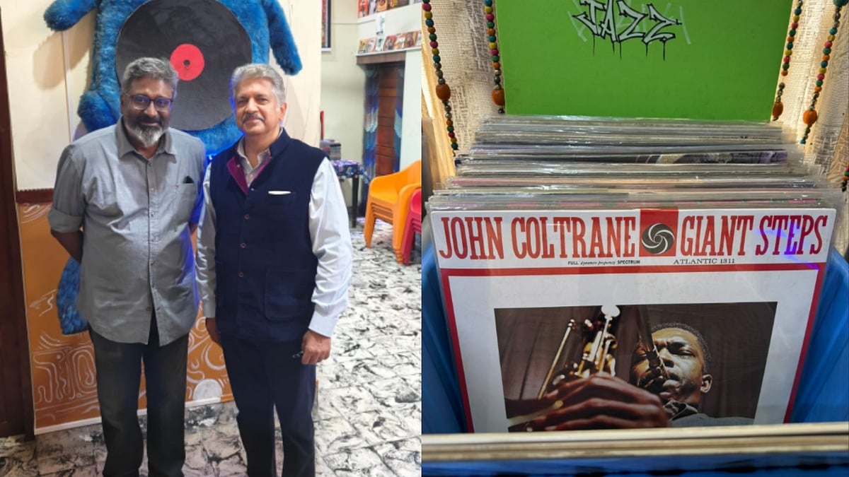 Anand Mahindra Discovers Hidden Vinyl Haven In Kochi: Calls It A 'Best Kept Secret & Celebrates India’s Quiet Cultural Gems 