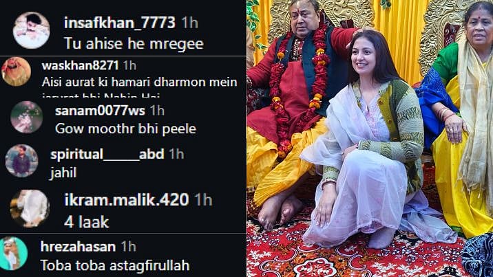 Hate comments on Hasin Jahan's Instagram post