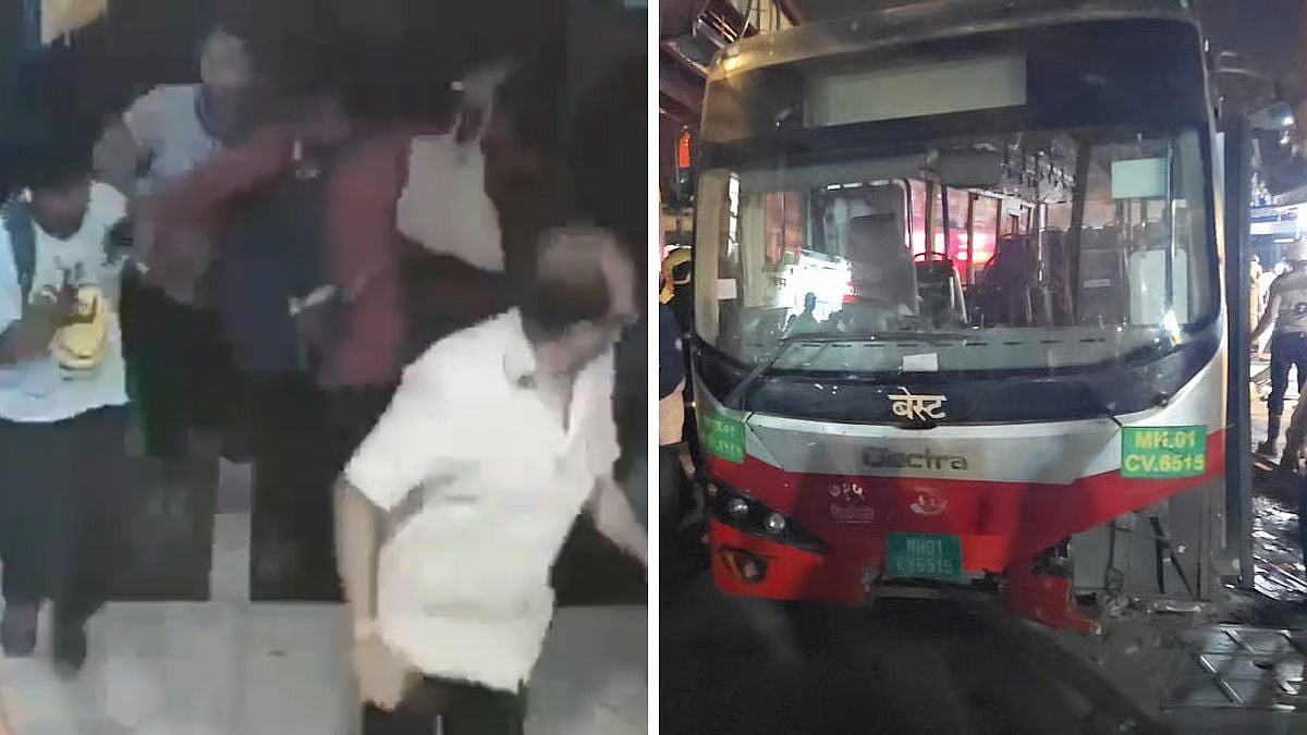 Bhandup BEST Bus Accident Video: CCTV Captures Horrific Moments Of Tragedy That Killed 4, Injured 9...