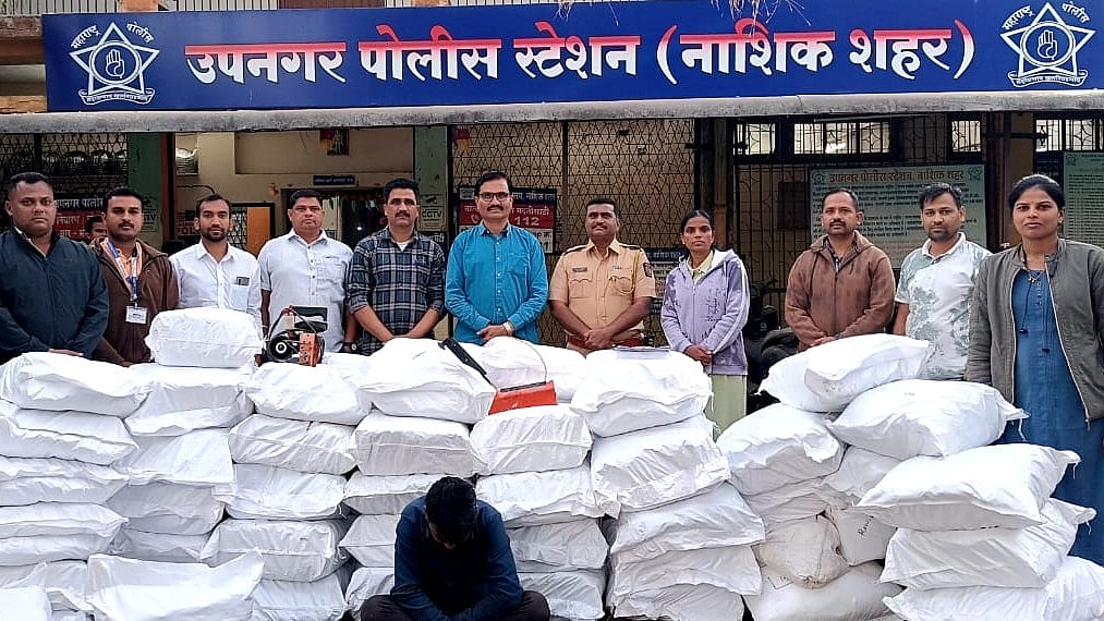 Nashik: Illegal Pan Masala Factory Busted; Machines, 70 Sacks Seized In FDA–Anti-Narcotics Raid