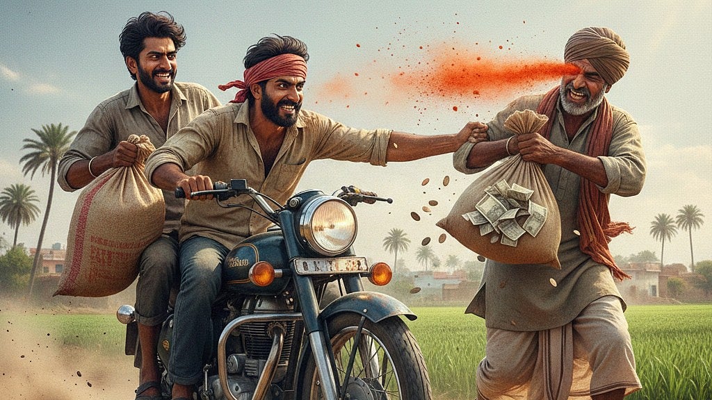 MP News: ₹25 Lakh Looted From Farmer After Miscreants Threw Chilli Powder In His Eyes In...