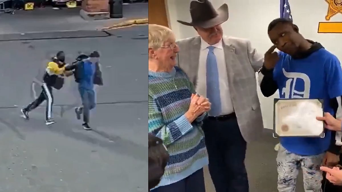 Brave Man Knocks Down Thief Who Stole Purse From 87-Year-Old Woman At US Grocery Store, Honoured...