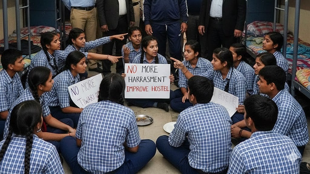 MP News: 80 Students Lock Themselves Up Over Abuse By Teacher