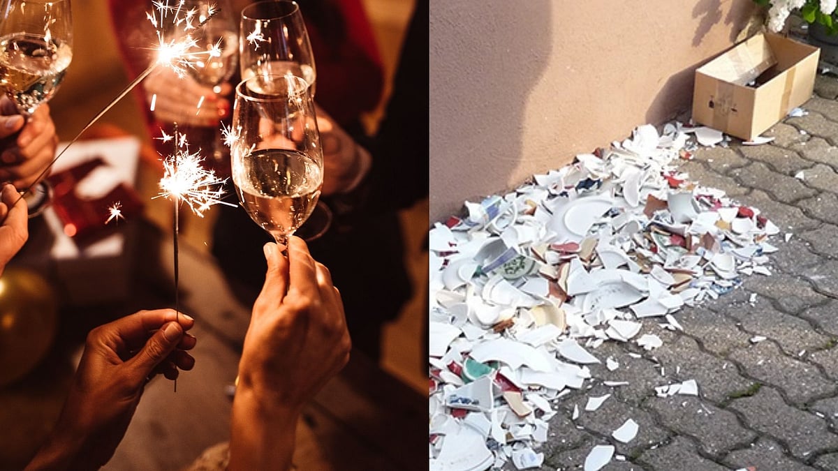 From Wearing Red Underwear To Smashing Plates On Friends' Doorsteps, Here Are Bizarre New Year's Eve Traditions Followed In European Countries 
