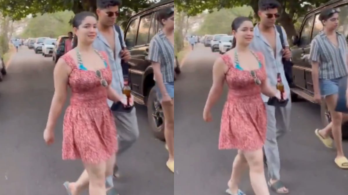 Sachin Tendulkar's Daughter Sara Tendulkar Spotted With Beer Bottle During Goa Vacation; Video Goes Viral 