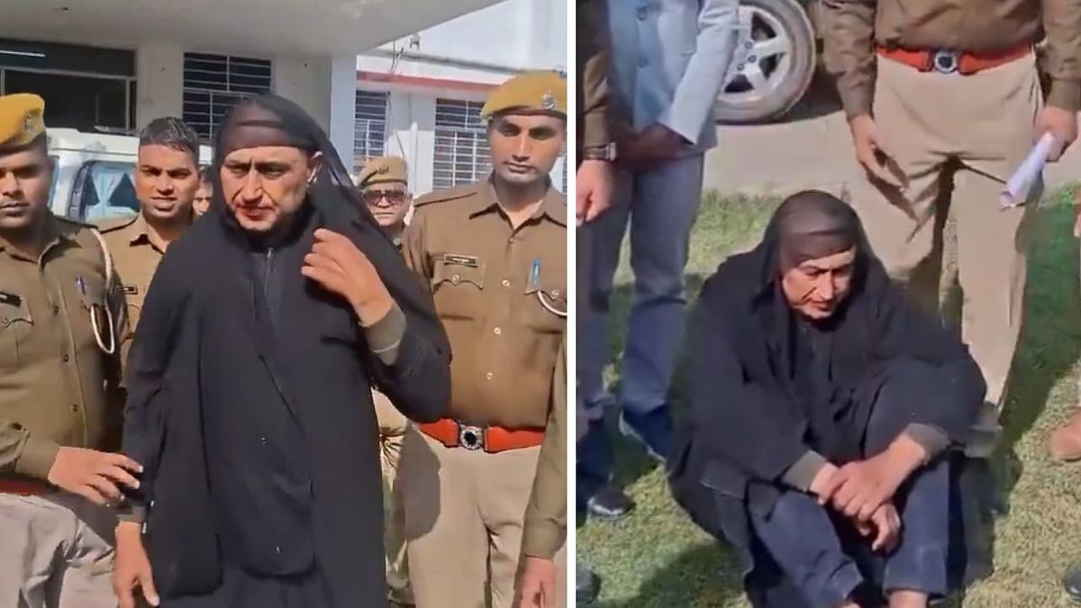 UP: Man Accused Of Raping Minor Tries To Evade Arrest By Applying Lipstick, Wearing Burqa, Later...