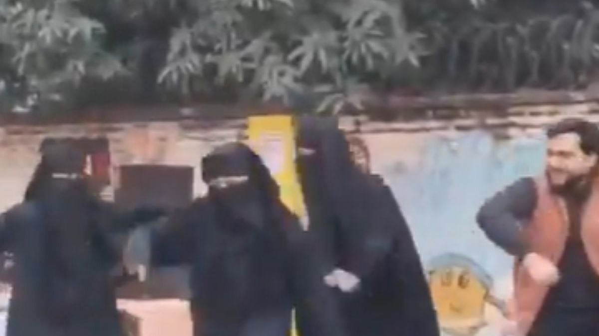 Viral Video From Amroha Sparks Outrage Over Alleged Mockery Of Hijab At School Event 