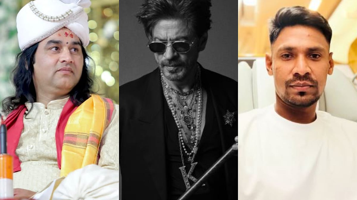 'Uska Prem Pakistan Se Bahut Hai': Spiritual Leader Devkinandan Thakur Threatens Shah Rukh Khan Over Buying Bangladeshi Player In KKR For ₹9.20 Crore - Watch Video 