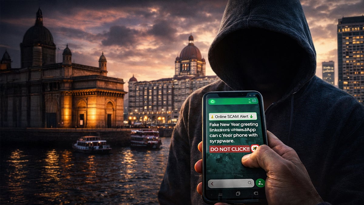 New Year 2026 Wishes: Mumbaikars, Think Before You Open 'APK File' Greetings On WhatsApp; GRP Warns...