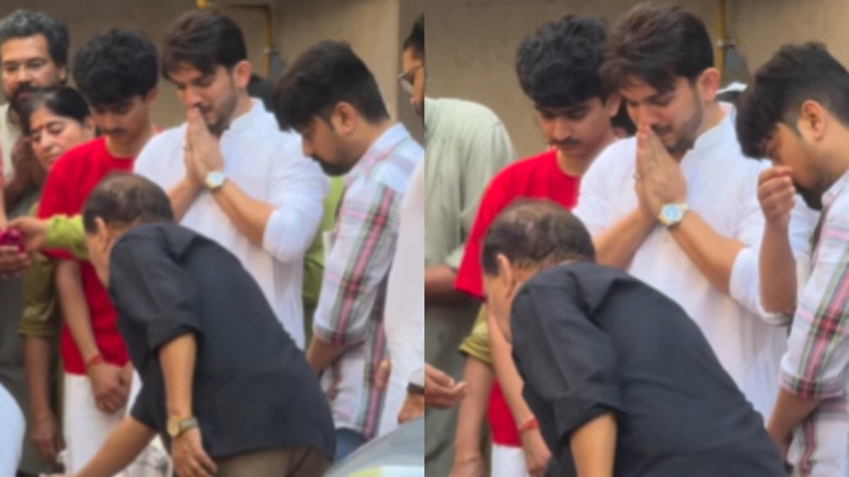 Arjun Bijlani Breaks Down At Father-In-Law's Funeral In Mumbai; Heartbreaking Video Surfaces