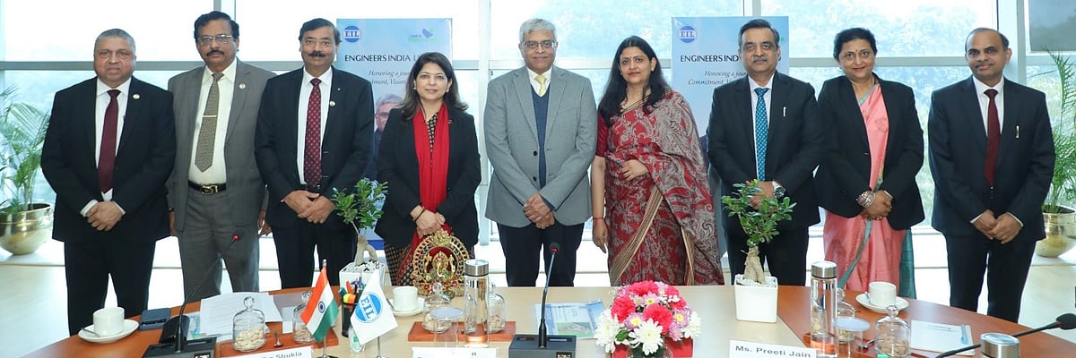 Secretary MoPNG, Pankaj Jain lays Foundation Stone for EIL’s CBG Project at Halkarni, Maharashtra