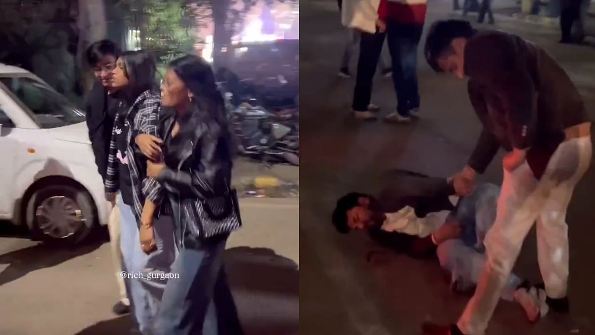 'Ye Hai Desh Ka Youth?' Gurgaon's New Year Eve's After Party Visuals Go Viral: Young Adults Pass Out On Streets, Puke On Sidewalks 