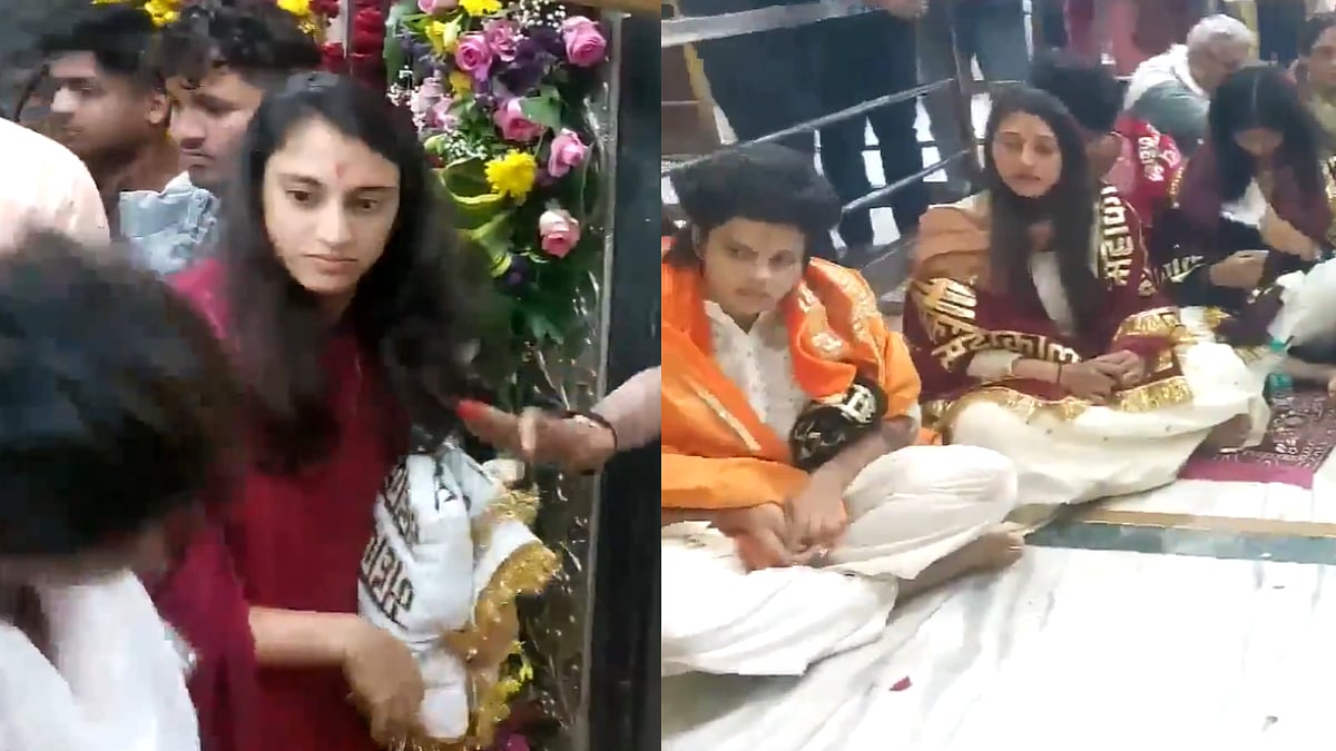 Smriti Mandhana & Other Team India Players Offer Prayers At Mahakaleshwar Temple In Ujjain On 1st Day Of 2026; VIDEO 