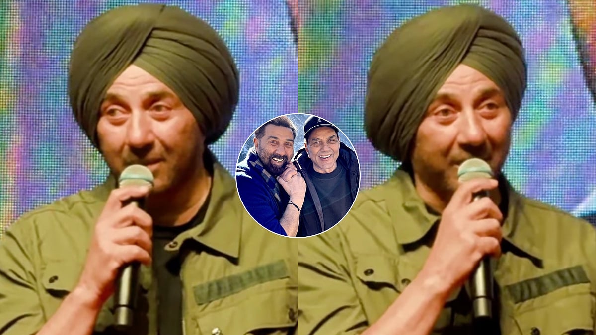 'Mera Dimaag Thoda Hila Hua Hai...': Emotional Sunny Deol Talks About Late Father Dharmendra At Border 2 Event In Jaisalmer- VIDEO 