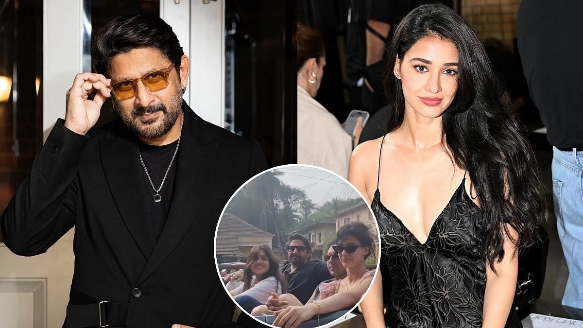 Disha Patani & Arshad Warsi's Viral Goa Video Sparks Frenzy, Fans Wonder 'Asneer Grover Hai Kya?'– Watch 