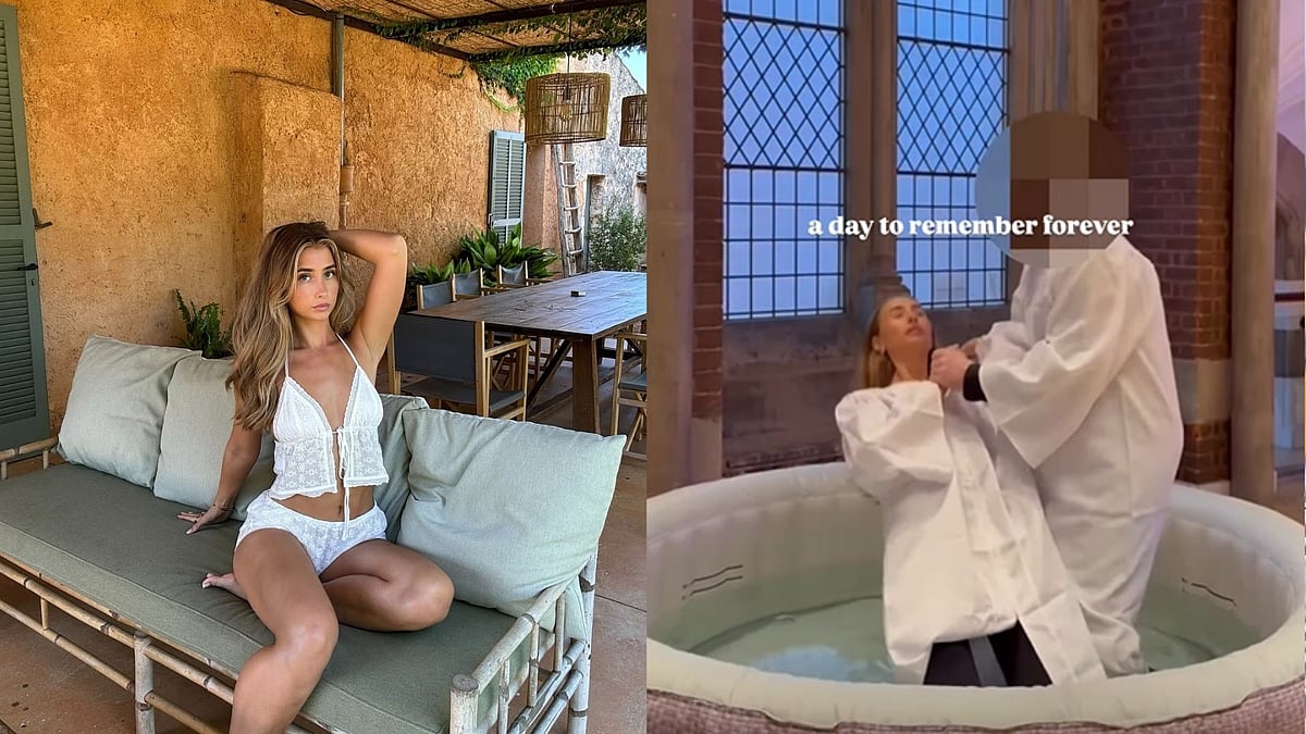 Only Fans Star Lily Phillips Who 'Slept With 1,113 Men In 12 Hours' Gets Baptized: 'Hope Christian Community Welcomes Me' - VIDEO 