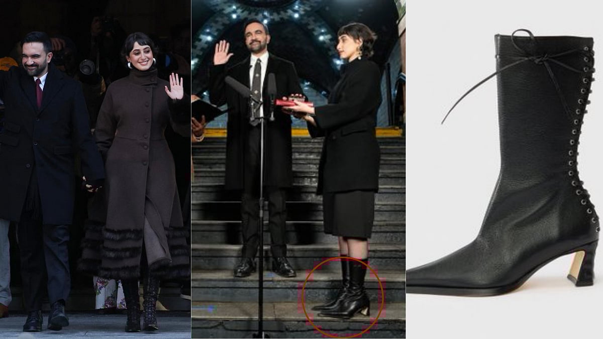 Zohran Mamdani's Wife, Rama Duwaji, Trolled For ₹58,000 Boots At Swearing-In Ceremony; Internet Defends, 'She Pays From Her Own Money' 