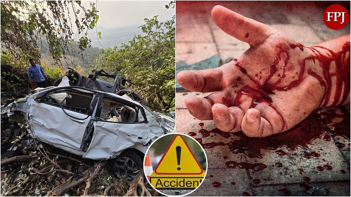 Navi Mumbai Tragedy: Hyundai Aura Plunges Into Tamhini Ghat Gorge A Month After Thar Crash, Pune...