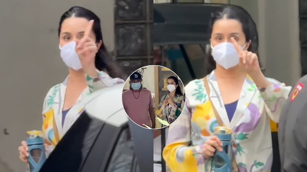 Shraddha Kapoor Looks Visibly Upset, Asks Paps Not To Record Her During Hospital Visit With Father Shakti Kapoor In Mumbai – VIDEO 