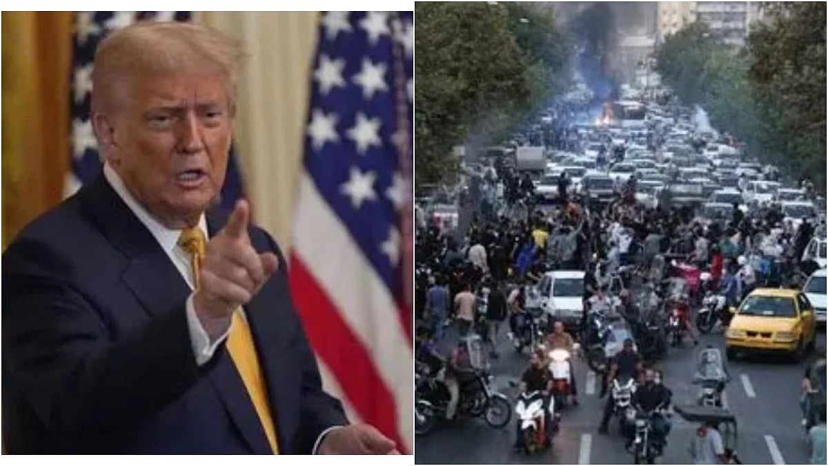 'Locked & Loaded': US President Donald Trump Threatens Iran Against Using Force On People Protesting...