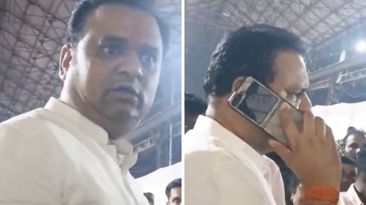Rahul Narwekar Threatening BMC Poll Candidates? Viral Video Showing Maharashtra Assembly Speaker Allegedly Blocking Nomination In Mumbai's Colaba Sparks Major Row 