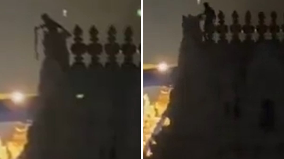 Andhra Pradesh: Drunk Man Climbs Atop Sri Govindarajaswami Temple, Damages And Attempts To Steal...