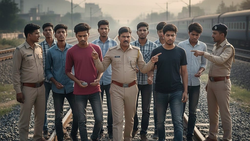 MP News: RPF Catches 10 Youths For Pelting Stones At Trains, Making Reels Near Railway Tracks In...
