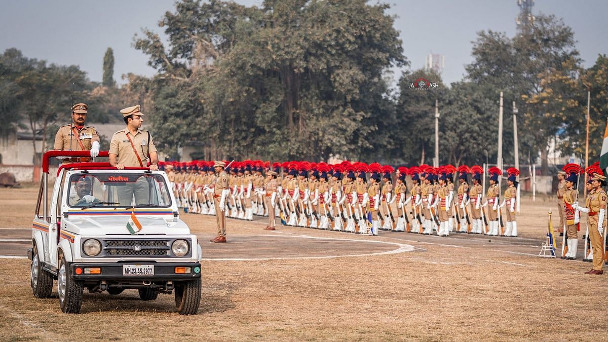 Maharashtra Police Raising Day celebrations | X @BEEDPOLICE